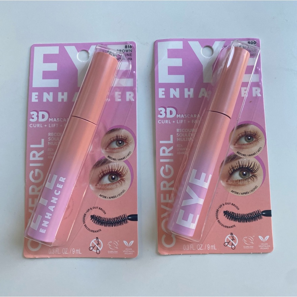 [NWT] CoverGirl Eye Enhancer 3D Mascara in Brown & Black